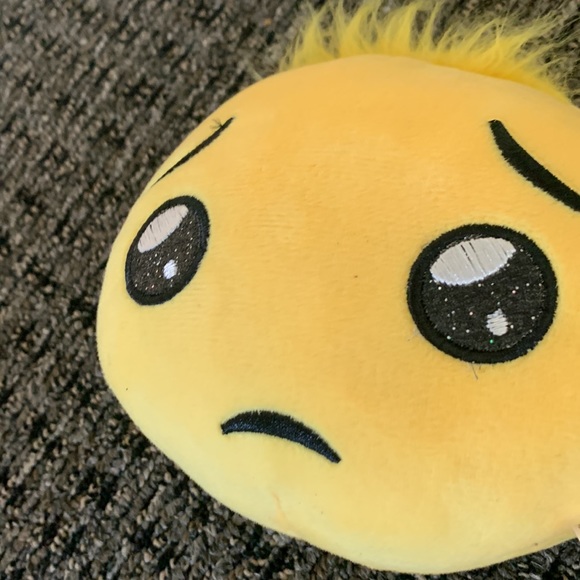 💥 Brand New Plush Emoji | Sad Face 🥺 - Picture 2 of 7